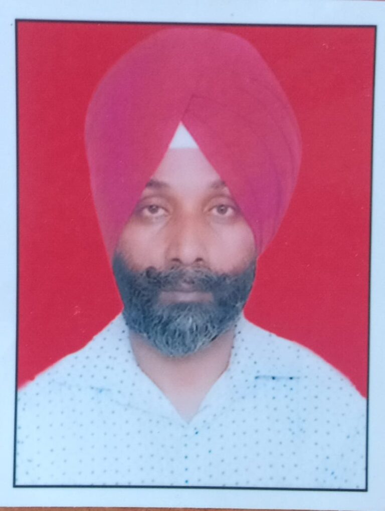 Captain Ajit Singh officer of C-Pit Camp Kapurthala