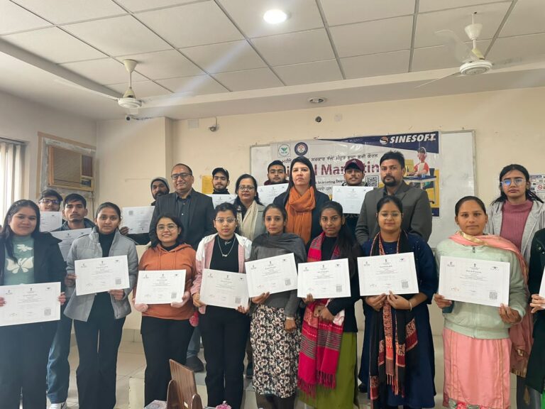 pick of certificate distribution