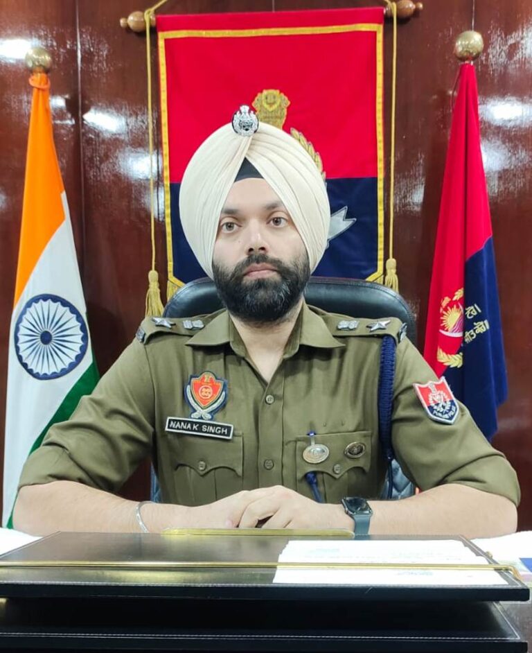 File Photo SSP Dr. Nanak Singh
