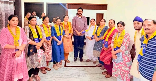 ਵਿਧਾਇਕ ਸ਼ੈਰੀ ਕਲਸੀ ਨੇ ਭਾਜਪਾ ਦੇ ਕਈ ਪਰਿਵਾਰਾਂ ਦਾ ਆਮ ਆਦਮੀ ਵਿੱਚ ਸ਼ਾਮਿਲ ਹੋਣ ‘ਤੇ ਸਵਾਗਤ ਕਰਦਿਆਂ ਕਿਹਾ ‘ਜੀ ਆਇਆਂ ਨੂੰ’