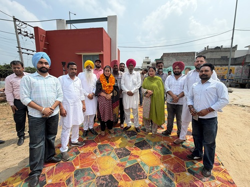 ਭਵਾਨੀਗੜ੍ਹ ਵਿਖੇ 30 ਲੱਖ ਰੁਪਏ ਦੀ ਲਾਗਤ ਨਾਲ ਨਵੇਂ ਬਣੇ ਵਾਟਰ ਵਰਕਸ ਦਾ ਵਿਧਾਇਕ ਨਰਿੰਦਰ ਕੌਰ ਭਰਾਜ ਵੱਲੋਂ ਉਦਘਾਟਨ
