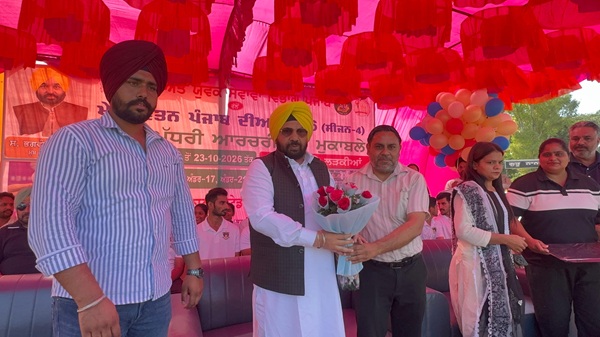 ਕੈਬਨਿਟ ਮੰਤਰੀ ਹਰਭਜਨ ਸਿੰਘ ਈ.ਟੀ.ਓ. ਨੇ ਕੀਤਾ ਉਦਘਾਟਨ; ਨੌਜਵਾਨਾਂ ਨੂੰ ਨਸ਼ਿਆਂ ਤੋਂ ਦੂਰ ਰਹਿ ਕੇ ਖੇਡਾਂ ਨਾਲ ਜੁੜਨ ਦਾ ਦਿੱਤਾ ਸੱਦਾ