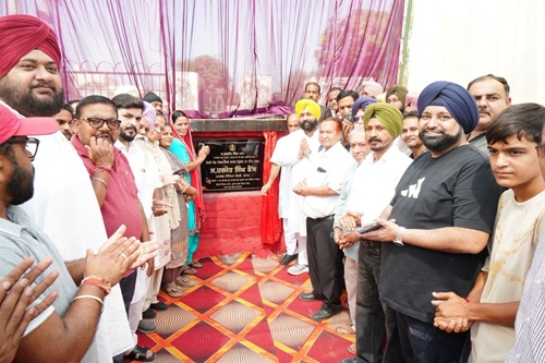 ਕੈਬਨਿਟ ਮੰਤਰੀ ਹਰਜੋਤ ਬੈਂਸ ਨੇ ਵਾਰਡ ਨੰਬਰ 14 ਵਿੱਚ ਕ੍ਰਿਕਟ ਬਾਕਸ ਦਾ ਕੀਤਾ ਉਦਘਾਟਨ
