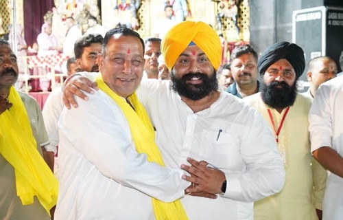 ਸ੍ਰੀ ਸਾਈਂ ਸੰਧਿਆ ਸਮਾਗਮ ਵਿੱਚ ਕੈਬਨਿਟ ਮੰਤਰੀ ਹਰਜੋਤ ਸਿੰਘ ਬੈਂਸ ਨੇ ਕੀਤੀ ਸ਼ਿਰਕਤ